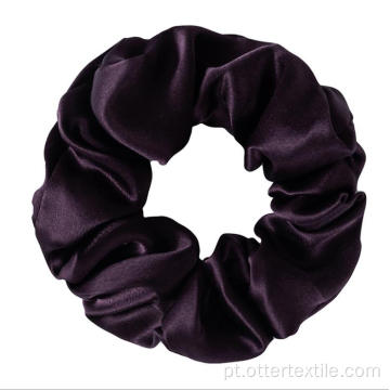 Laço elástico para elástico 100% seda scrunchie cabelo